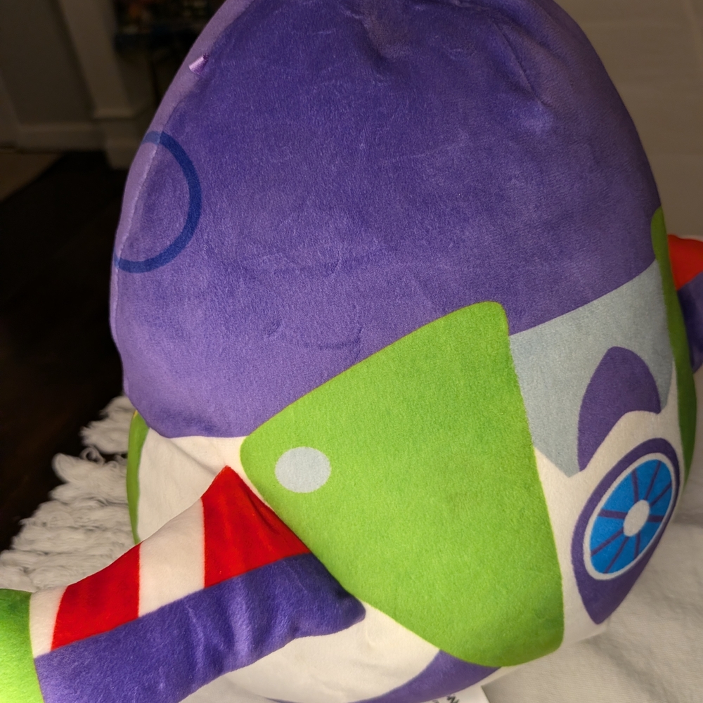 Buzz Lightyear Plush Toy - Green and Purple - Picture 3 of 7
